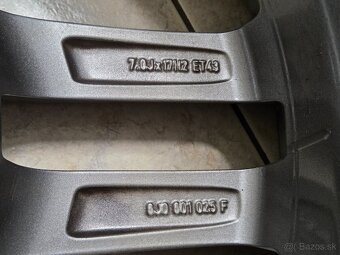 originál VW "17" (5x100) - 7