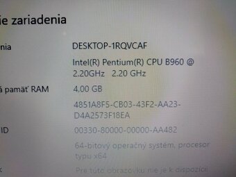 15,6" Fujitsu Lifebook / Intel B960 / 120gb ssd / 4gb ram / - 7