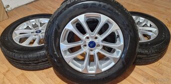 Predám letnú sadu Ford Kuga ,225/65 r17 , 8MM +TPMS - 7