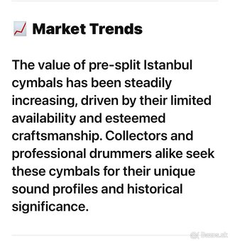 Istanbul mehmet agop pre split heavy ride 20” - 7