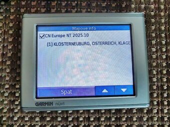 Navigácia Garmin Nüvi 350T mapy 2025 - 7