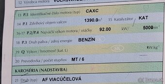 Motor 1.4TSI 92kw CAXC VW,ŠKODA,AUDI,SEAT - 7