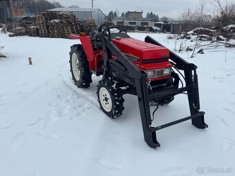 Predám malotraktor yanmar FX215 + čelny nakladač - 7