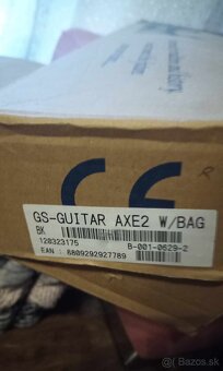 🔥 ROVNO Z PEKLA – CORT GS-AXE-2 GITARA GENE SIMMONS (KISS) - 7