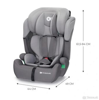 Autosedačka Kinderkraft 9-36kg comfort Up - 7