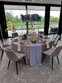 Svadobné a dekoračné doplnky – taniere, vázy, stojany, sviet - 7