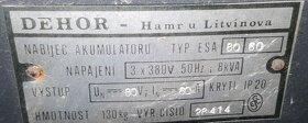 Nabíječ akumulátoru ESA 80/60 (10287.) - 7
