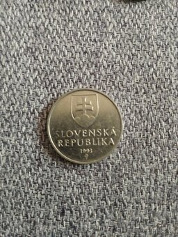 Predam mince 10 korun SR a 1 Koruna. 2 koruny - 7