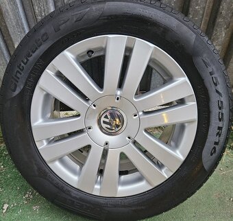 Originálna letná sada VW - 5x112 r16 + PIRELLI 215/55 r16 - 7
