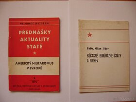 Predám knihy a brožúry, socialistická propaganda. - 7