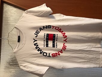 TOMMY HILFIGER snehobiele pánske tricko L - 7