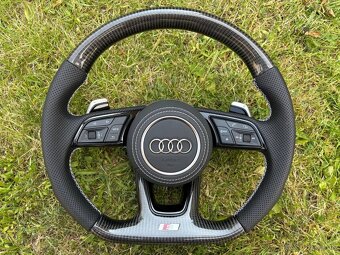 AUDI KARBON ŠPORTOVÝ ZKOSENY VOLANT - 7
