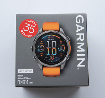 Garmin Fenix 8 AMOLED 47 mm, Sapphire Titanium Graphite - 7