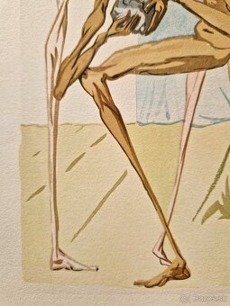 SALVADOR DALI - Obyvatelia Prata (Božská komédia - Dante) (B - 7