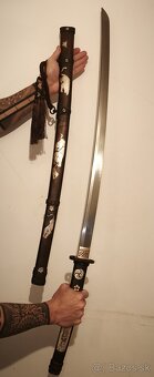 Predám katanu tachi full tang - 7