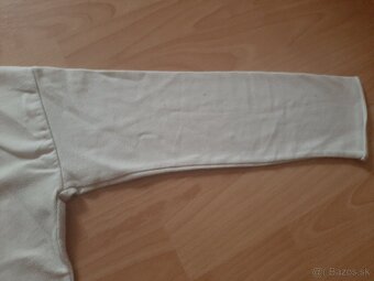 Biela tenká mikina Amisu - 7