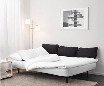 NYHAMN Rozkladacia 3-pohovka, s matracom - 7