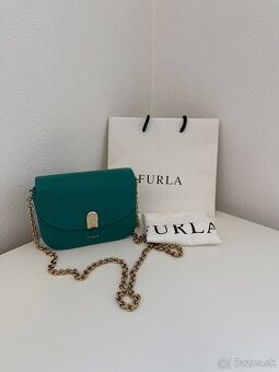Kožená kabelka Furla - 7