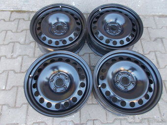 Plechové disky VW Škoda R17 5x112 4ks nové - 7