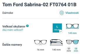 Slnečné okuliare TOM FORD SABRINA-02 - 7