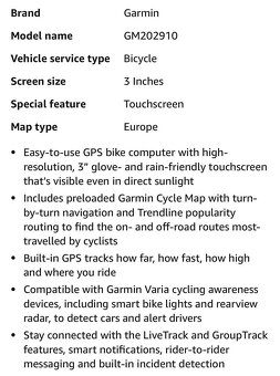Garmin Edge Explore + příslušenstvo - 7