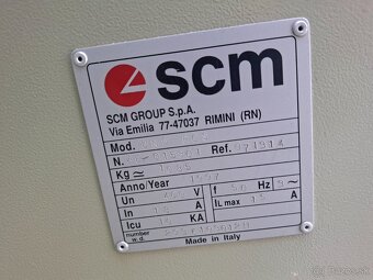 Širokopásová brúska scm Sandya UNO, 2 jednotky - 7