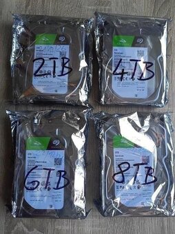 Externý HDD Seagate 8TB / 6 / 4 / 2TB Barracuda - nepoužité - 7