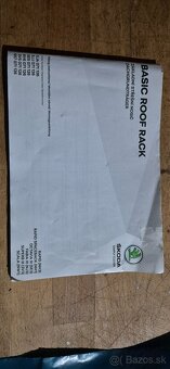 Strešný nosič octavia 3 - 7