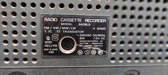 Radiomagnetofon JVC - 7