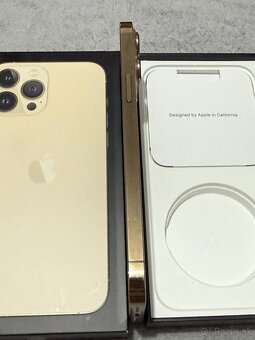 Predám Apple iPhone 13 PRO MAX 256GB Gold Minimálne známky - 7