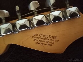 elektrická gitara, squier bullet strat - 7