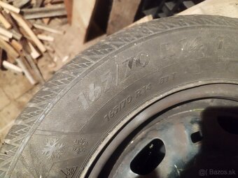 Kolesá 165/70 R14 zimné 4x100 - 7