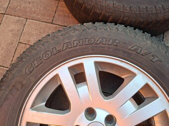 Orig.hliníkové disky Land Rover Freelander II--R17 - 7