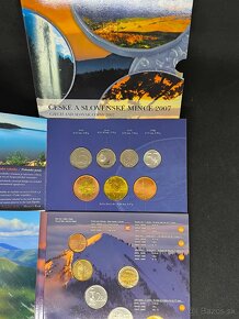 sady mincí - korunová mena - SKK - viď foto a popis - 7