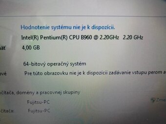 15,6" Fujitsu Lifebook / 120gb ssd / 4gb ram / Windows 7/ - 7