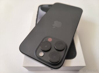 apple iphone 15 PRO 256gb Black Titanium / Batéria 89% - 7