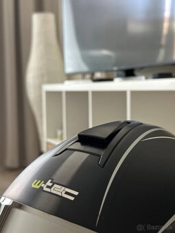 Motocyklová prilba W-TEC, čierna, veľkosť L + číry vizier - 7