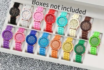 Nádherné dámske hodinky.. rôzne farby - 7