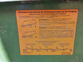 Rozmetadlo umelého hnojiva AMAZONE - 7