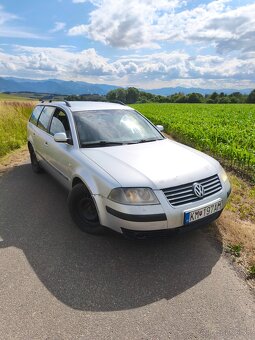 VW Passat 1.9 TDI 96kw 6 rýchlostný nová STK EK, ťažné - 7