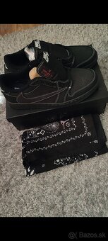 Travis Scott x Air Jordan 1 Low OG „Black Phantom“ - 7