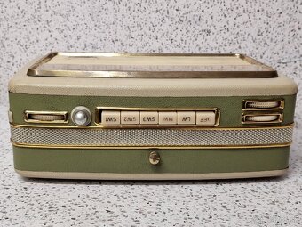INGELEN TR 1005 》 Starožitné kabelkové prenosné radio - 7