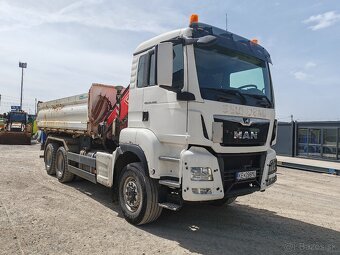 MAN TGS 26.460 6x6 FASSI F135A.022 E-ACTIVE Sklápač S3 - 7