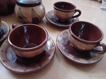 Keramika - šálky, karafy, čajník - 7