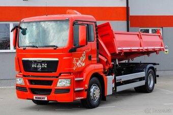 MAN TGS 18.320 / TROJSTRANNÝ SKLÁPAČ + HYDRAULICKÁ RUKA - 7