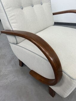Dizajnové retro kreslo Jindřich Halabala - model C - 7