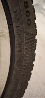 BMW original 5x120 R17 styling 68 komplet sada dvojrozmer - 7