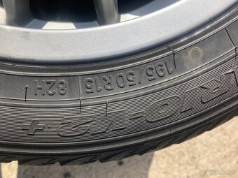 4ks ALU kola R15"x7" rozteč 4x100 ET 25 nové zimní - 7