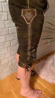Poľovnícke nohavice kožené - 7