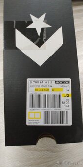 Predám tenisky CONVERSE CHUCK TAYLOR veľkosť EU dámska 36,5 - 7